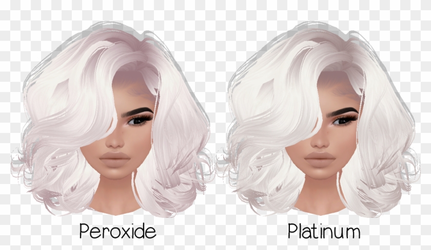 New The Color Palette Hair Textures Custom Imvu Creator Lace Wig Hd Png Download 1254x740 Pngfind