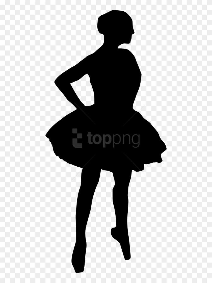 Download Ballerina Silhouette Png Little Girl Silhouette Png Transparent Png 480x1041 1369564 Pngfind
