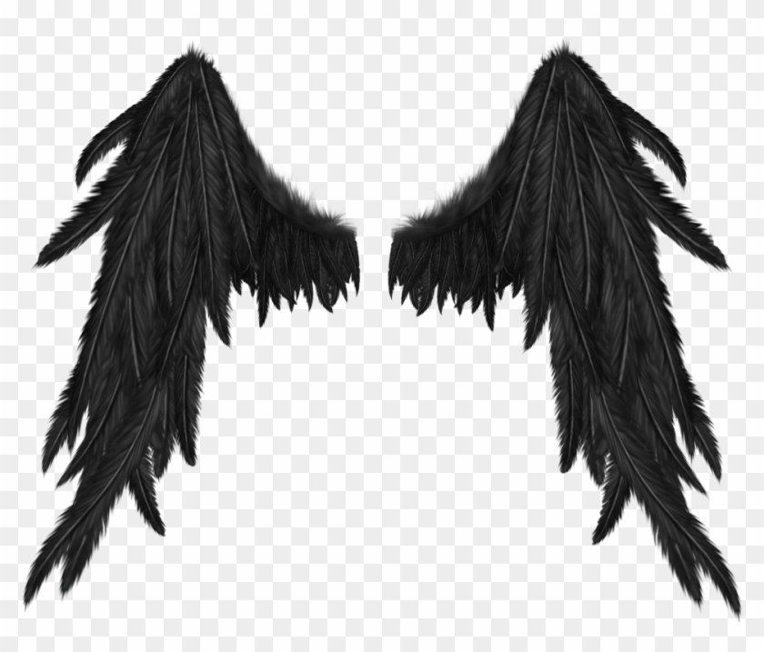 White Angel Wings - Realistic Devil Wings PNG Image With