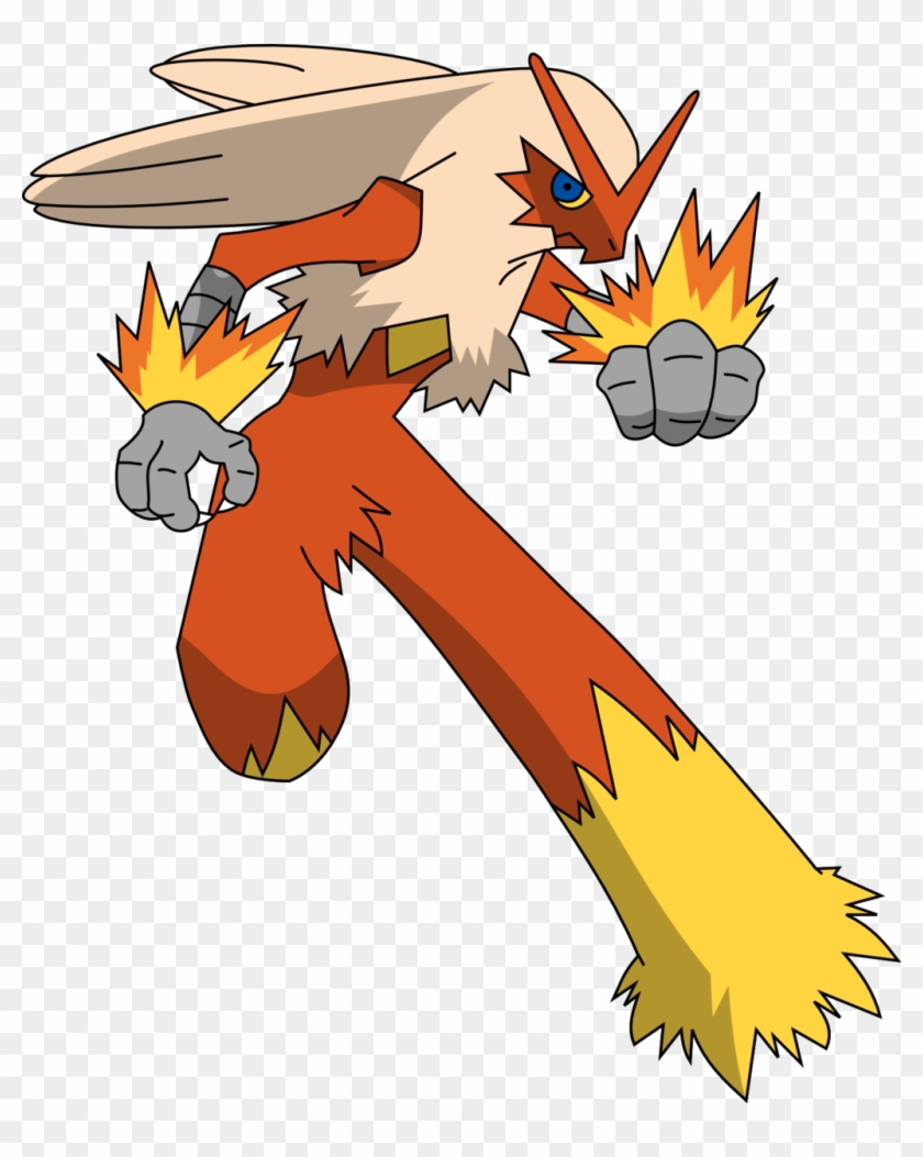 Blaziken Png - Pokemon Blaziken Png, Transparent Png - 814x982(#1382356