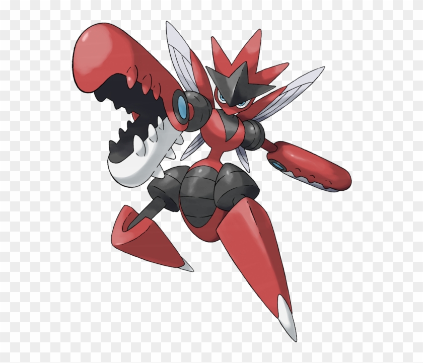 Endrimirto On Twitter - Pokemon Mega Scizor Png, Transparent Png
