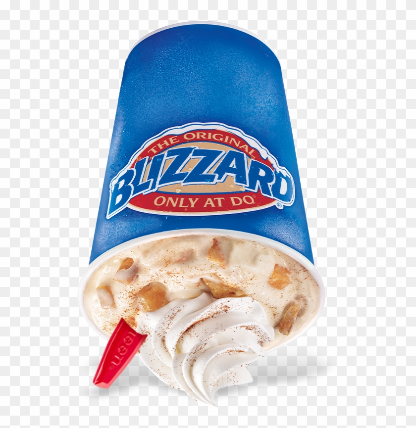 Apple Pie Blizzard ® Treat *seasonal - Oreo Hot Cocoa Blizzard, HD Png Down...