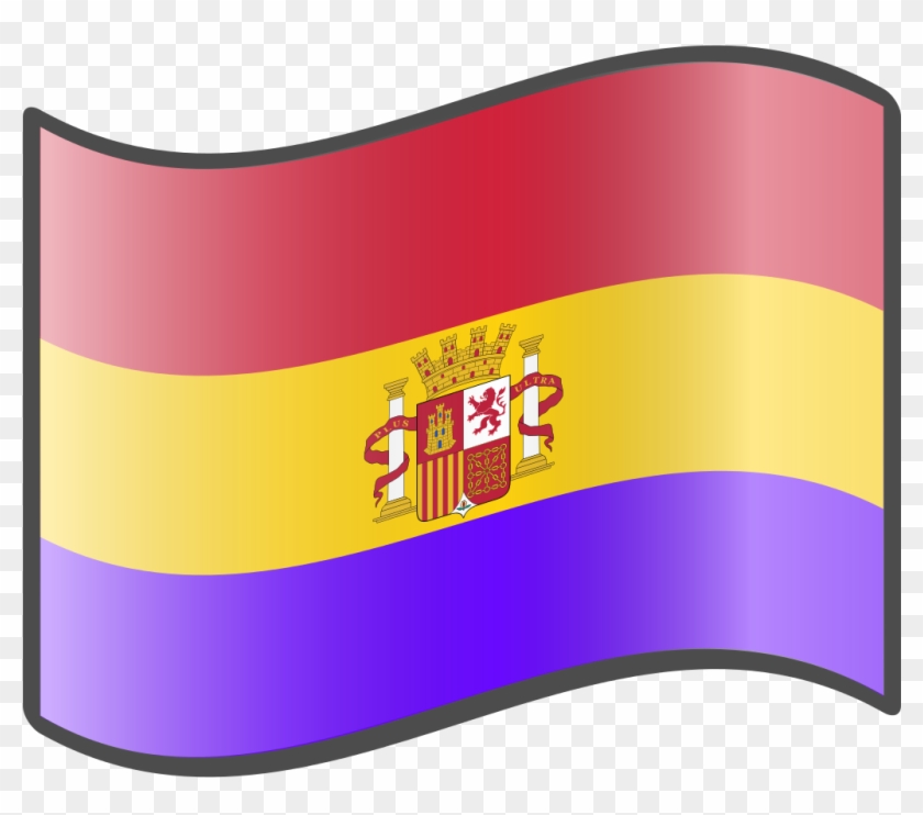 Nuvola Spain Second Republic Flag Spanish Civil War Flag Hd Png Download 1024x1024 1390783 Pngfind