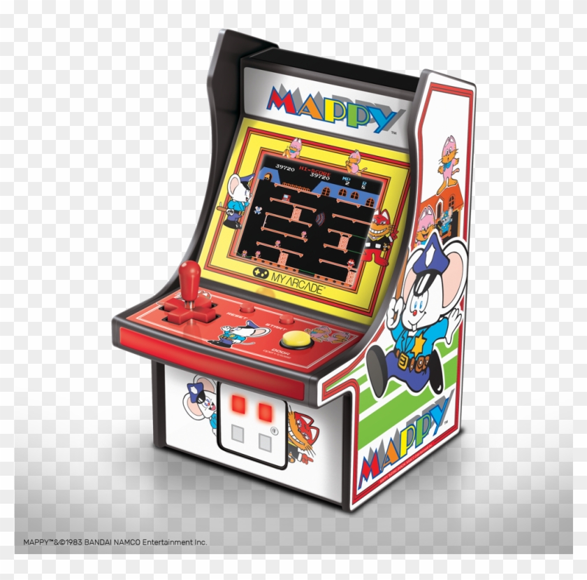 My Arcade Mappy Micro Player Retro Arcade Cabinet My Arcade Dig Dug Hd Png Download 1000x1000 Pngfind