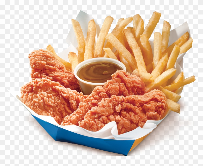 Dairy Queen Chicken Strip Basket, HD Png Download 940x606(140070