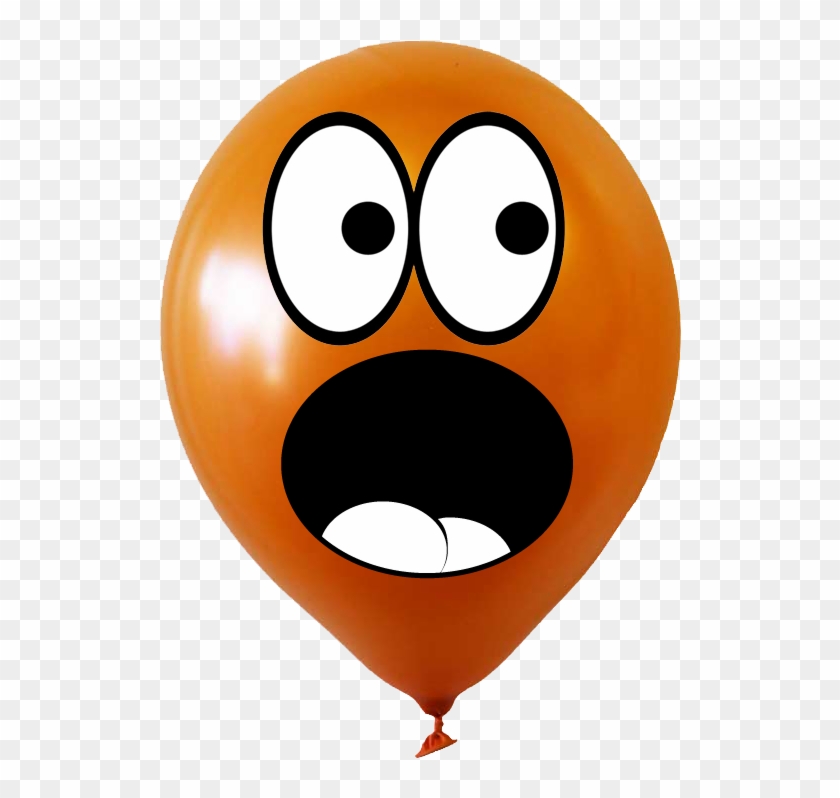 Animated Scared Face Png Balloon Animations Transparent Png