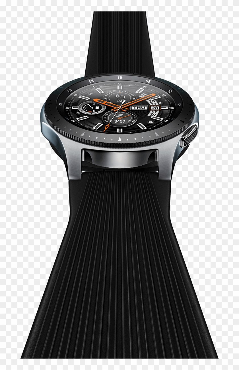 silver galaxy watch