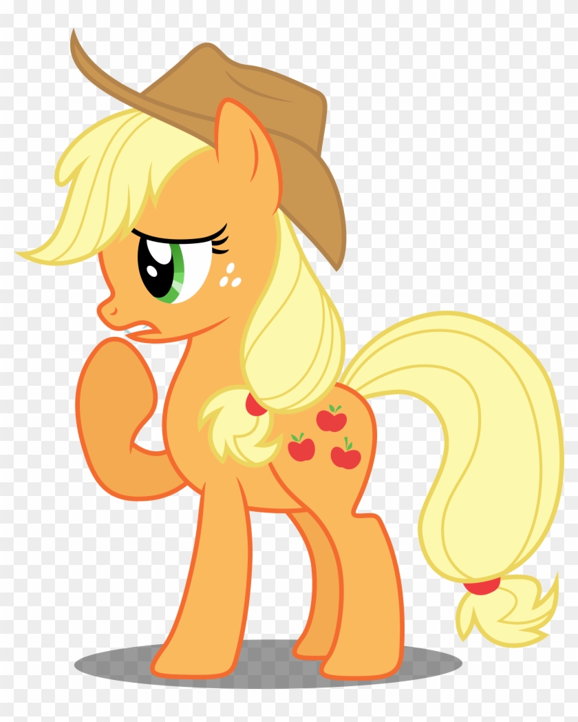 Mlp Applejack Sad My Little Pony Applejack Sad Hd Png Download 3000x3601 144629 Pngfind