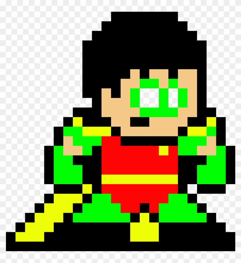 Robin - Astro Boy Pixel Art, HD Png Download - 1540x1540(#146445) - PngFind