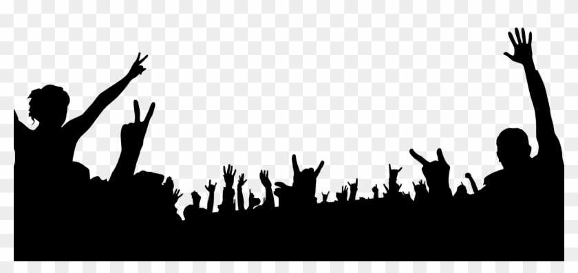 Seconds - Concert Silhouette Png Free, Transparent Png - 1920x816