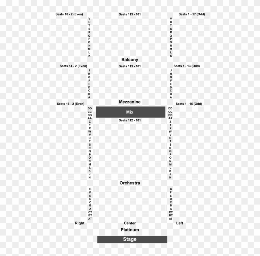 Topeka Performing Arts Center Seating Chart