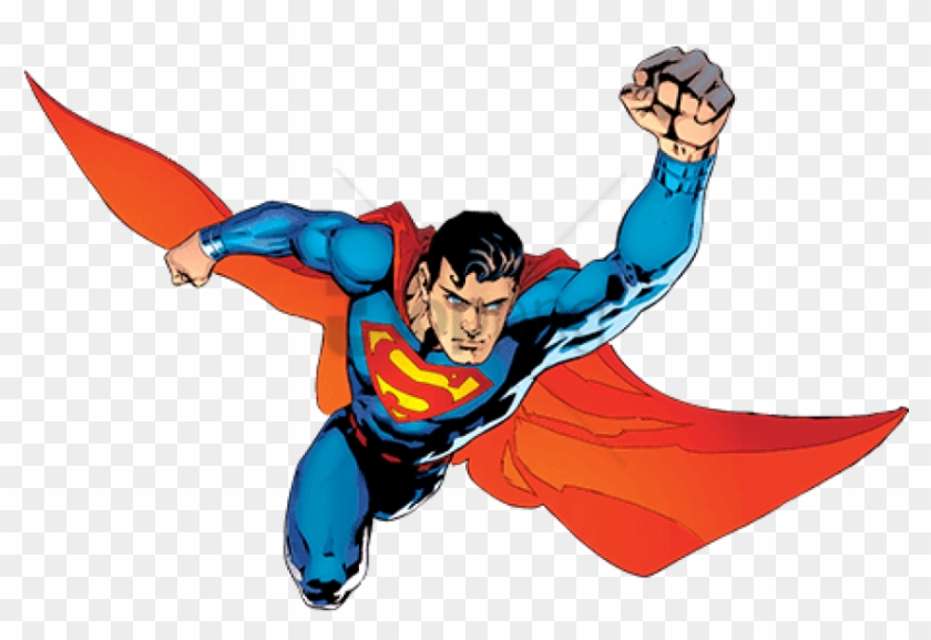 Free Png Download Dc Comics Justice League The Ultimate - Imagen De Superman  Volando, Transparent Png - 850x544(#1400606) - PngFind