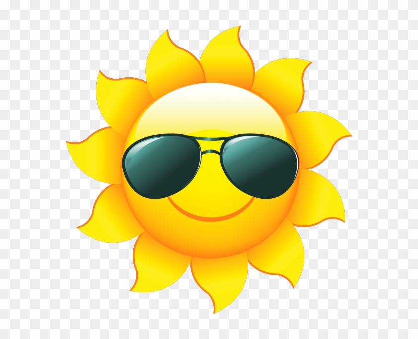 Heat Clipart Sunshine - Cartoon Sun, HD Png Download - 601x600(#1405725) -  PngFind