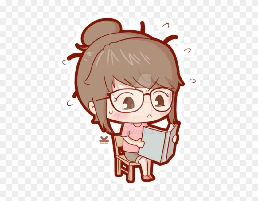 Anime Chibi Study Png - Anime Chibi Girl Studying, Transparent Png -  700x700(#1406880) - PngFind