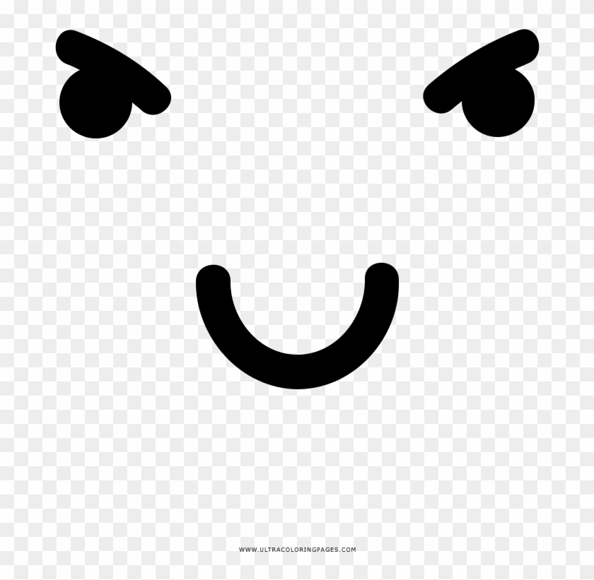 Evil Face Coloring Page Cara Malvada Dibujo Hd Png Download 1000x1000 1411609 Pngfind