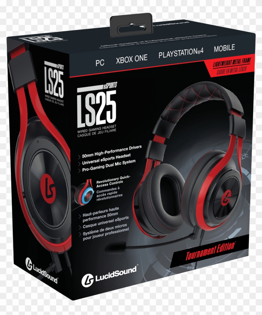 Lucidsound Ls25 Esports Gaming Headset Gadget Hd Png Download