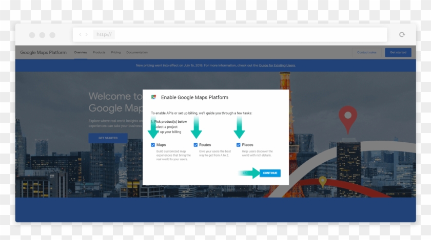 Enable Google Map Platform Google Maps Hd Png Download