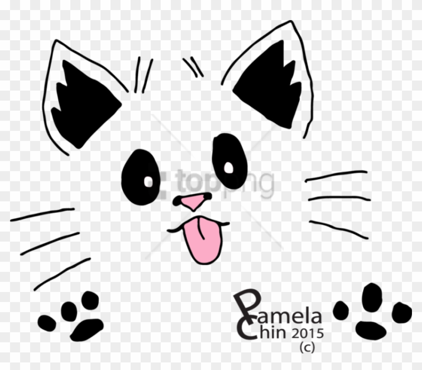 Free Png Download Face Cat Png Images Background Png - Cat Svg Free