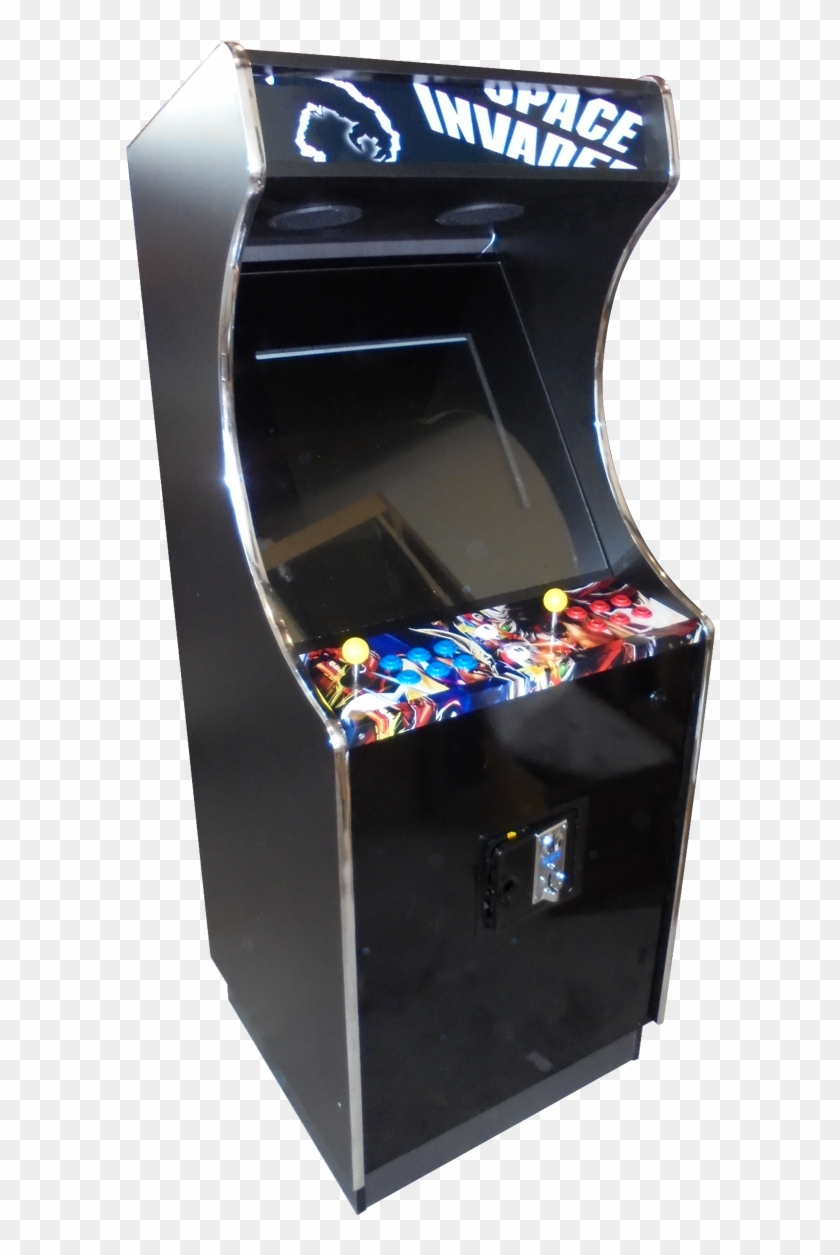 Space Invaders Black Upright Video Game Arcade Cabinet Hd Png