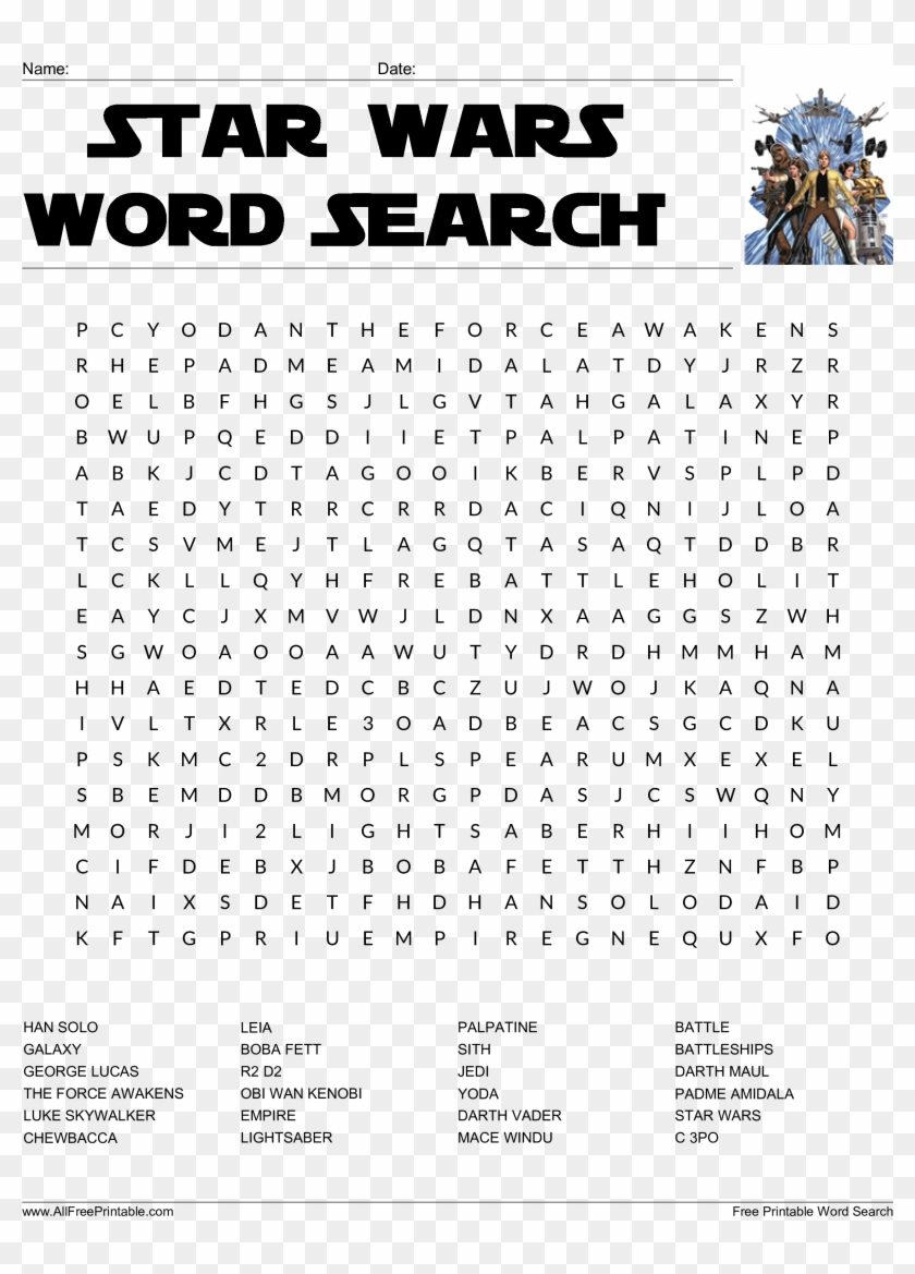 star wars word search main image hard star wars word search hd png download 2550x3300 1430246 pngfind