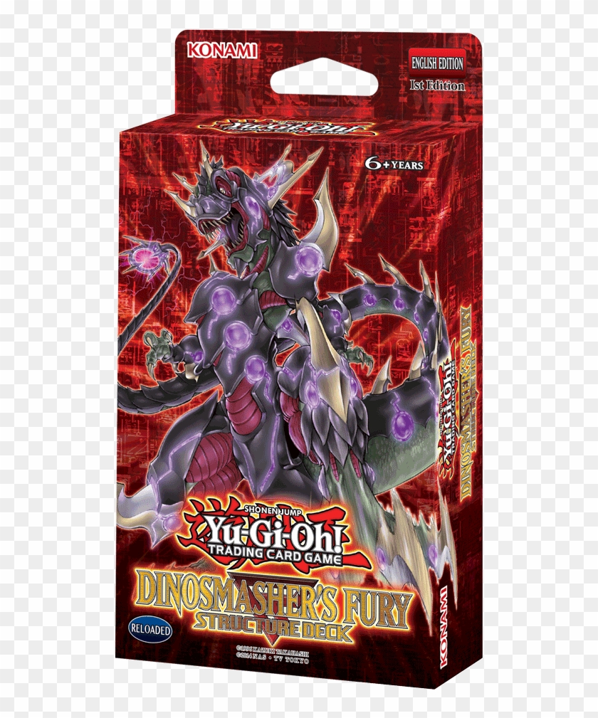 yugioh dinosmasher structure deck Yu-Gi-Oh! DinoSmasher's Fury – Rotterdam Comics Its survival of the fittest Machine Reactor & Dinosmasher's Fury