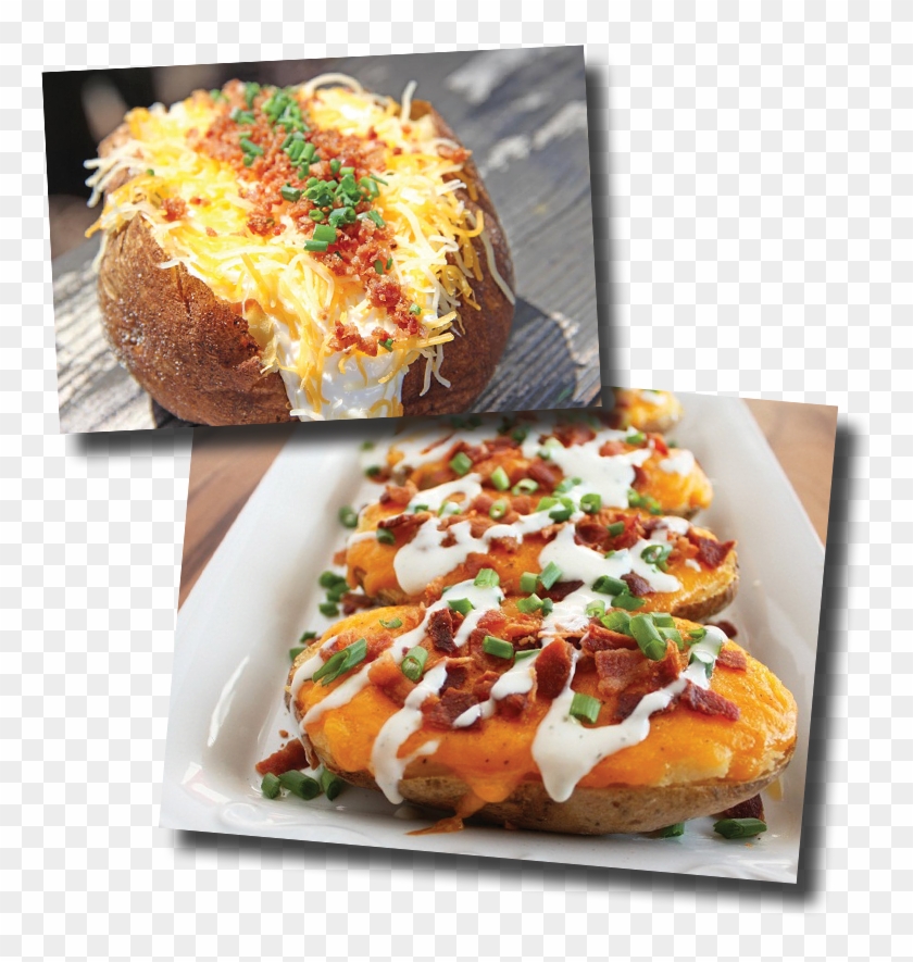 Loaded Baked Potato Troubadour Tavern Disneyland Baked Potato, HD Png