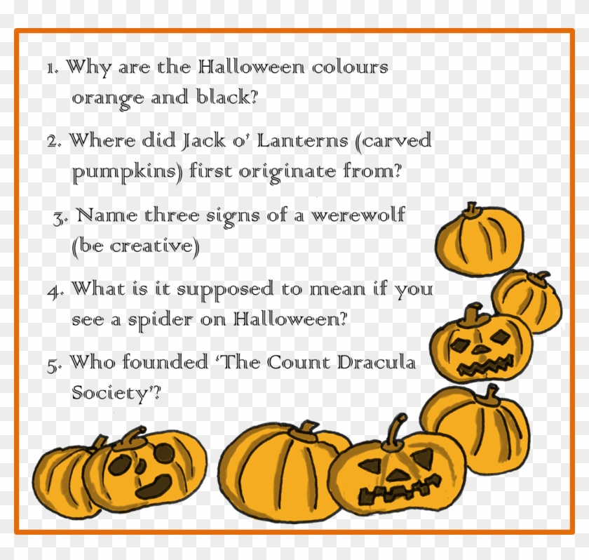 Halloween Trivia Answers And Winner Halloween Quiz For Kids Hd Png Download 1105x998 1437542 Pngfind