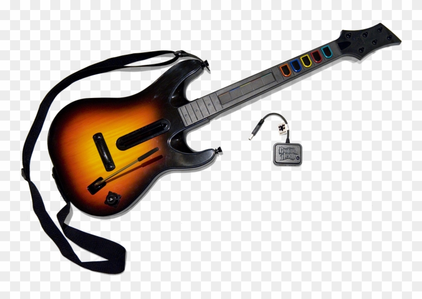 Empleado Molester Preferencia Guitar Hero World Tour Guitar Controller Ps3 - Guitar Hero Ps3 Gitaar, HD  Png Download - 3620x2463(#1438882) - PngFind