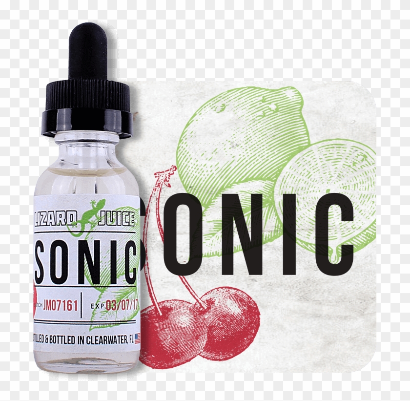 Sonic Cloud Chaser E-liquid From Lizard Juice Nic Salt - Cherry, HD Png  Download - 800x800(#1441763)
