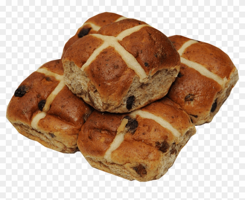 Hot Cross Buns Transparent Image Food Png Image - Clipart Hot Cross