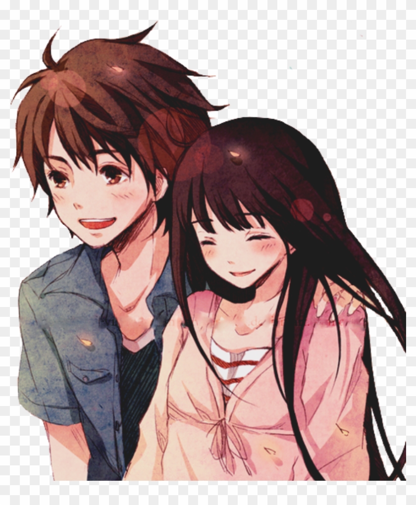 Anime Love Couple Png Free Download, Transparent Png - 807x940(#1458157) -  PngFind