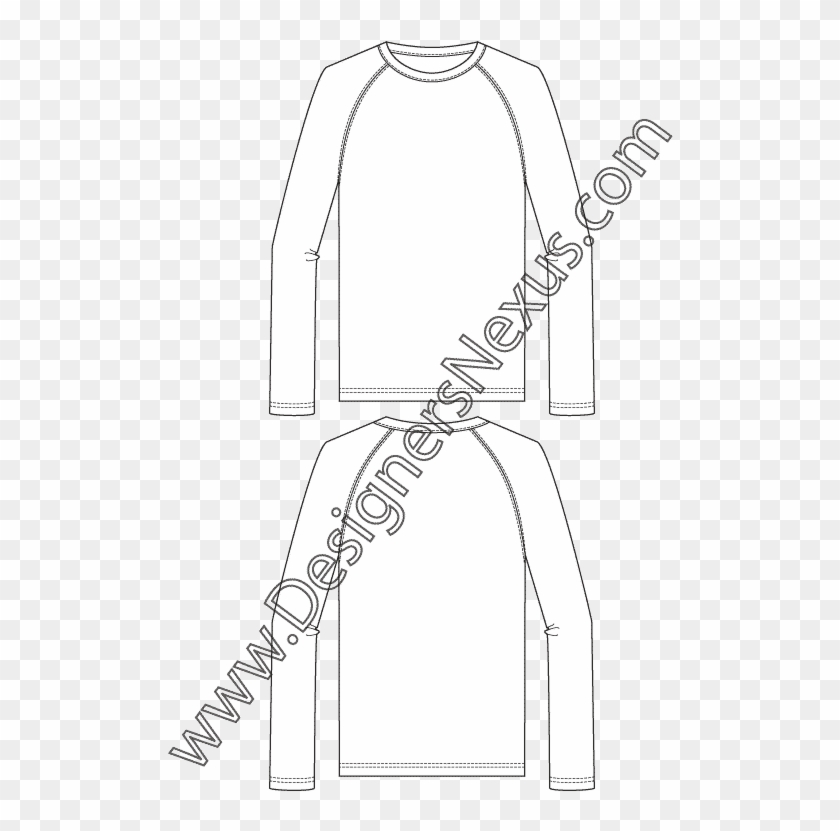Sports Jersey T Shirt Design Flat Sketch Illustration Star Pattern V Neck Raglan  Sleeve Football Jersey Concept With Front And Back View For Soccer  Cricket Volleyball Rugby Badminton Uniform Royalty Free SVG