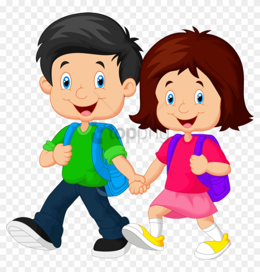 Clipart Child School Student - Cartoon Girl Walking To School, HD Png Download - 791x800(#1469545) - PngFind Clipart Child School Student - Cartoon Girl Walking To School, HD Png Download - 791x800(#1469545) - PngFind