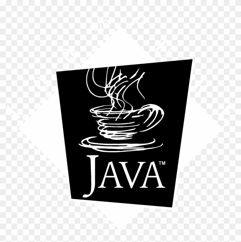 Java 100 Pure Logo Black And White - Logo, HD Png Download - 2400x2400 ...