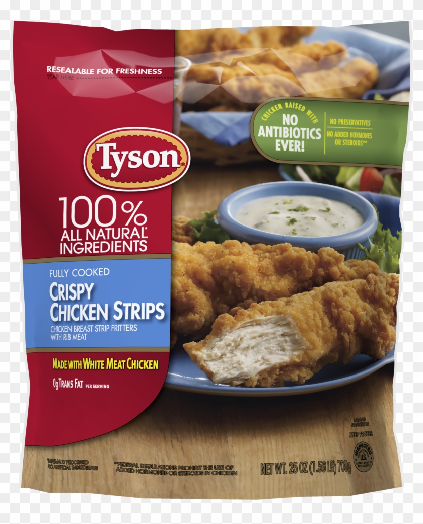 Tyson Fully Cooked Crispy Frozen Chicken Strips 25 Tyson Crispy tyson-fully-cooked-crispy-frozen-chicken-strips-25-tyson-crispy