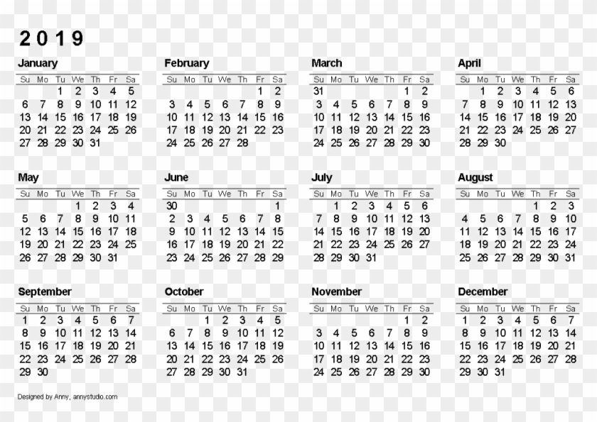 19 Calendar Free Download Png 12 Month Free Printable 19 Calendar Printable Transparent Png 1030x700 Pngfind