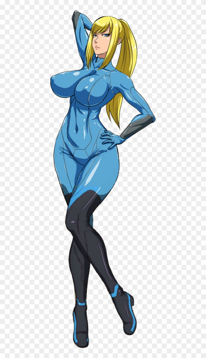 Zero Suit Samus Tight Latex By Borregoat7, HD Png Download -  433x1379(#1480921) - PngFind