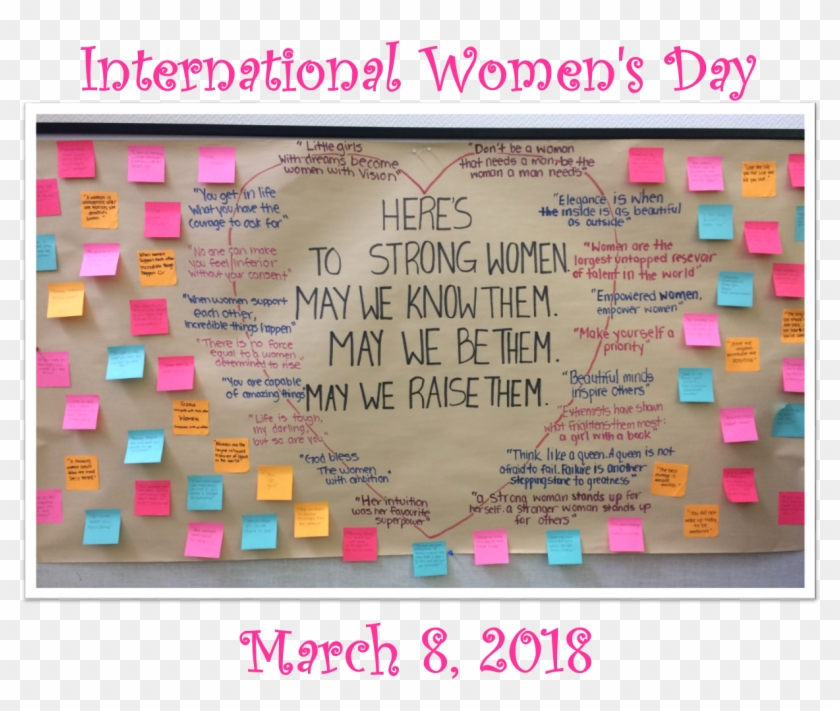 Women's Day - Womens Day Bulletin Boards, HD Png Download - 1215x1013 ...