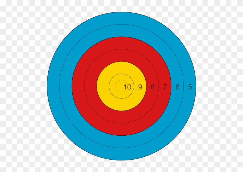 Outdoor Target Archery Target Face Png Transparent Png 646x646 Pngfind