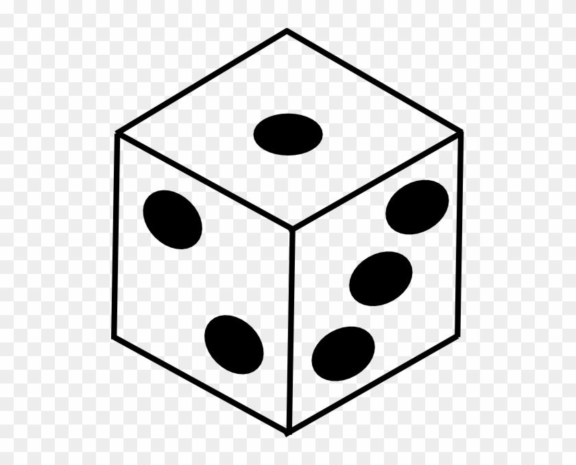 Banner Vector Dice Design - Dice Clipart Black And White, HD Png ...