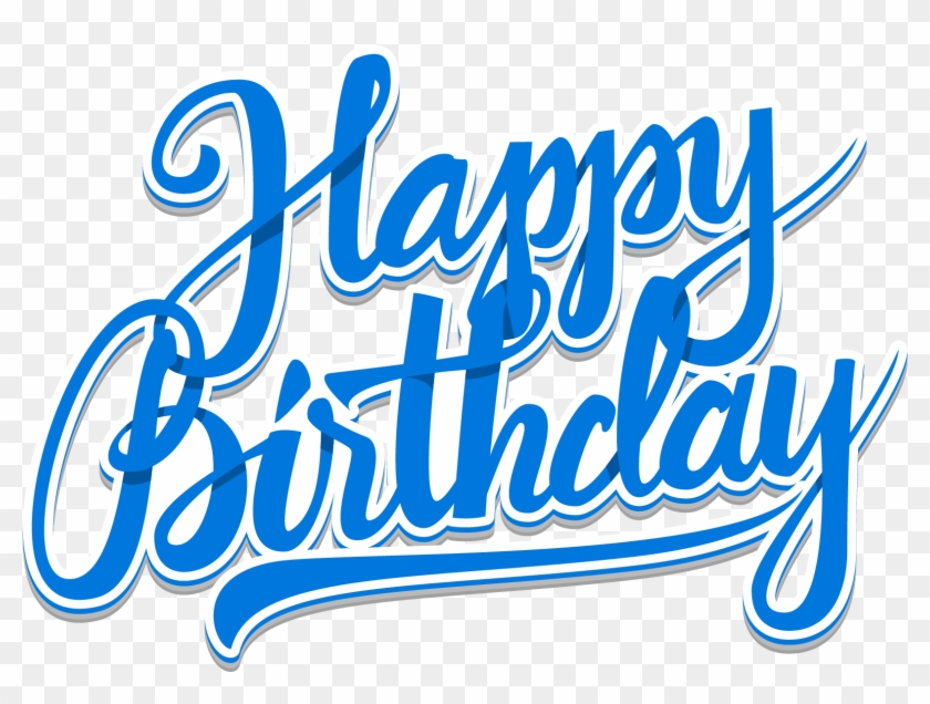 Happy Birthday Font Silhouette SVG