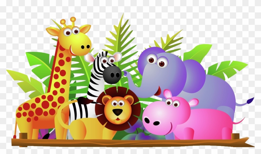 Giraffe Lion Zebra And Elephant Jungle Cartoon - Group Of Animals Cartoon, HD Png Download - 1020x554(#1495882) - PngFind Giraffe Lion Zebra And Elephant Jungle Cartoon - Group Of Animals Cartoon, HD Png Download - 1020x554(#1495882) - PngFind
