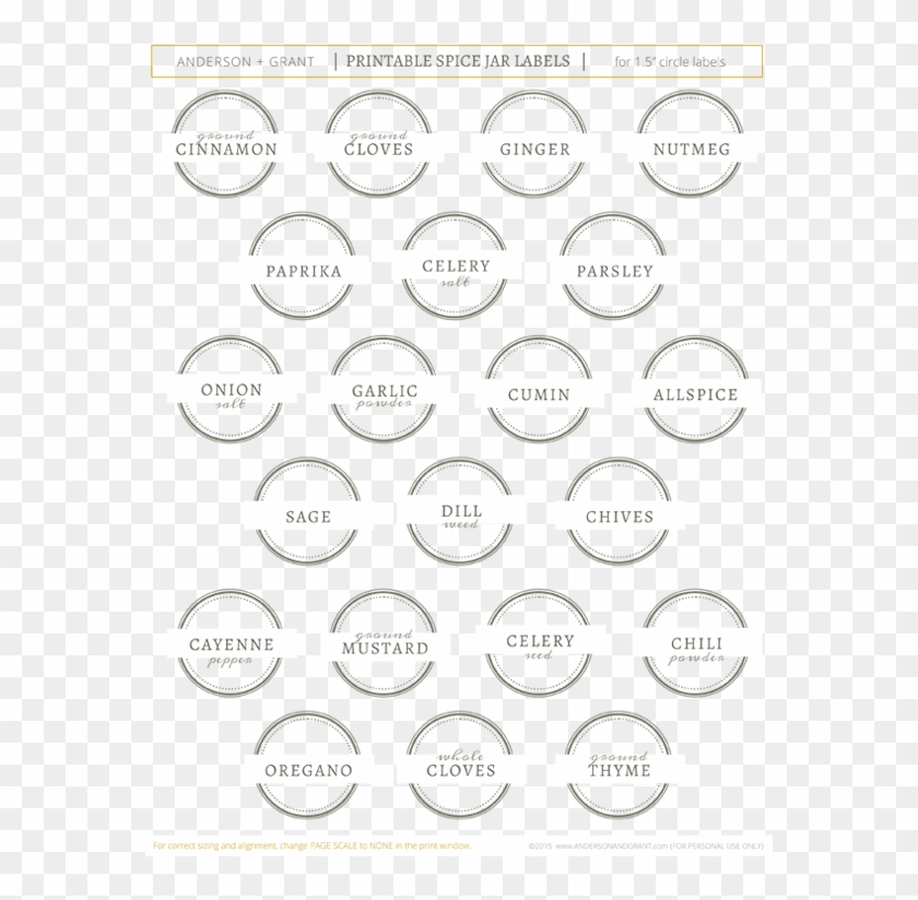 free printable spice jar labels circle hd png download 574x866 150808 pngfind