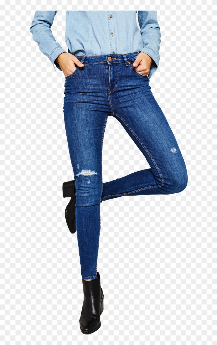 skinny medium rise bershka