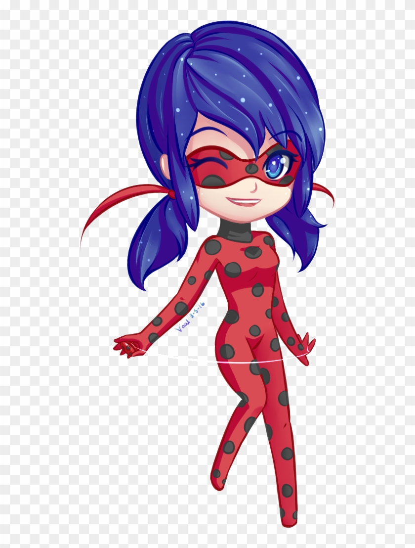 How to Draw Ladybug Chibi, Ladybug and Cat Noir