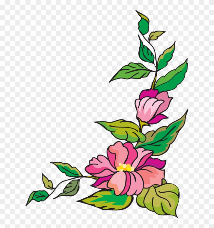 Flower corner border design for a4 size paper  imgsnicker Flower corner border design for a4 size paper  imgsnicker