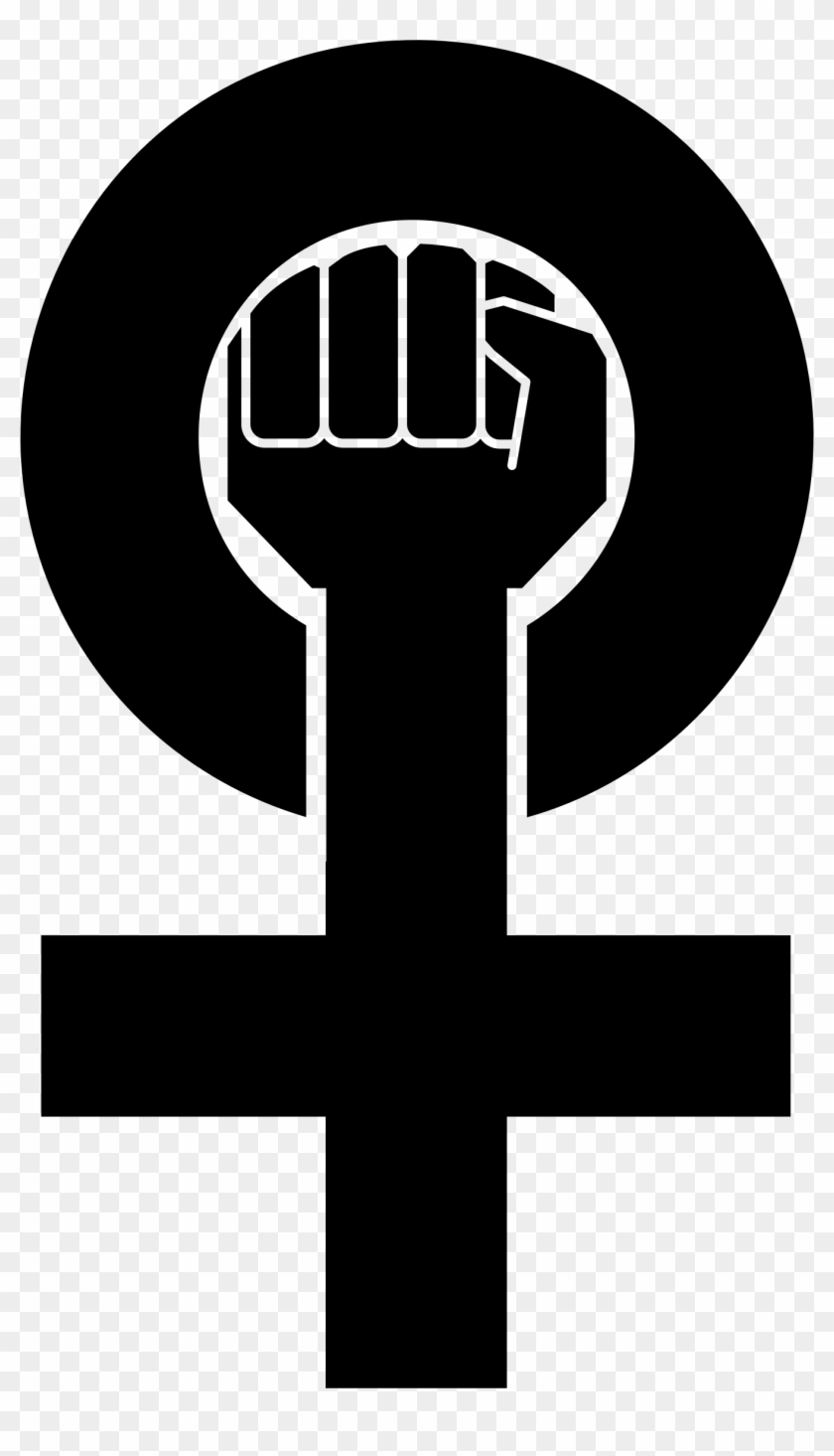 Big Image Female Power Symbol, HD Png Download 1348x2288(158479