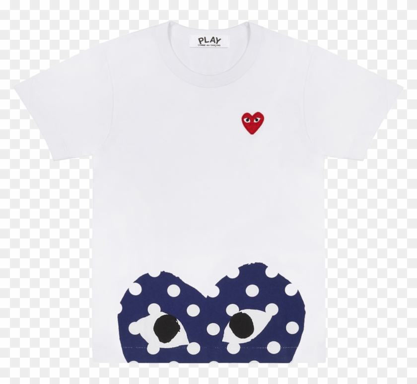 commes des garcon white shirt