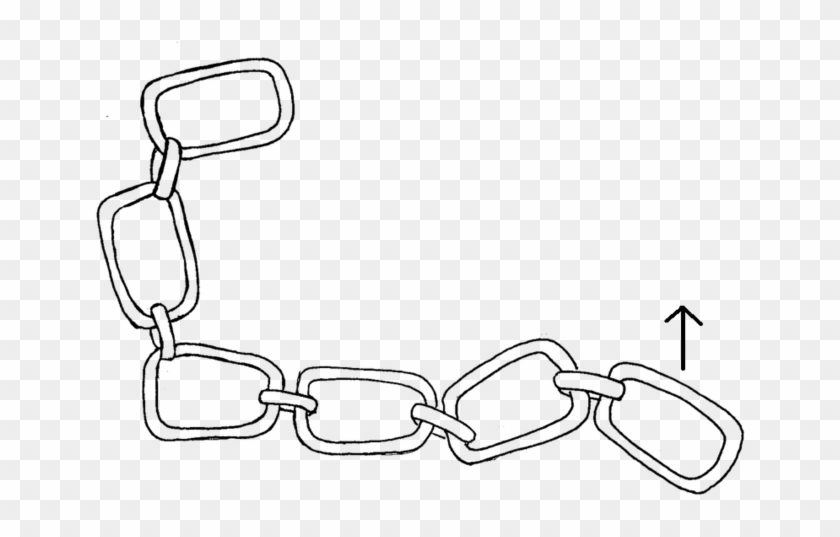 Chains Drawing  How To Draw Chains Step By Step