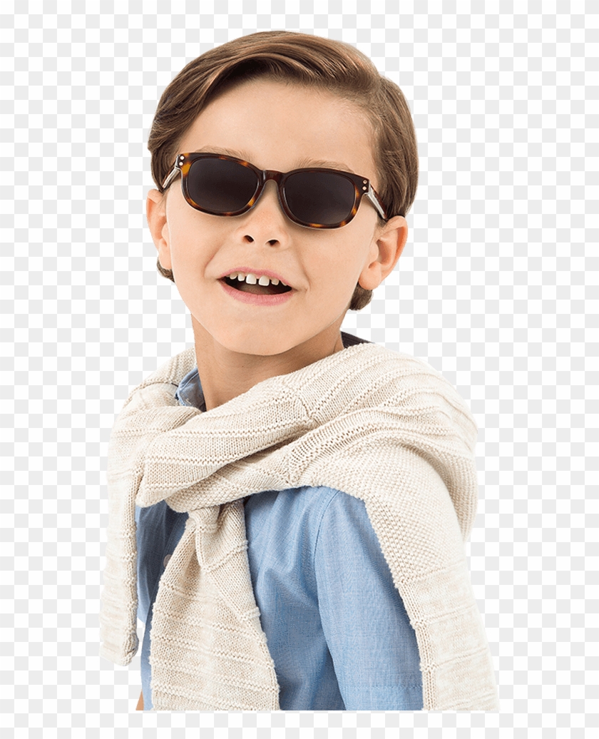 kid with sunglasses